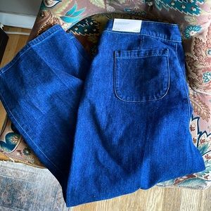 Wide leg jeans